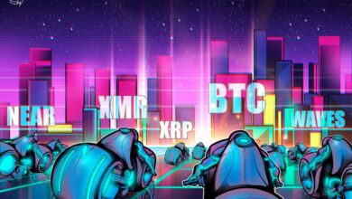 5 ارز دیجیتال برتر برای تماشای این هفته: BTC، XRP، NEAR، XMR، WAVES